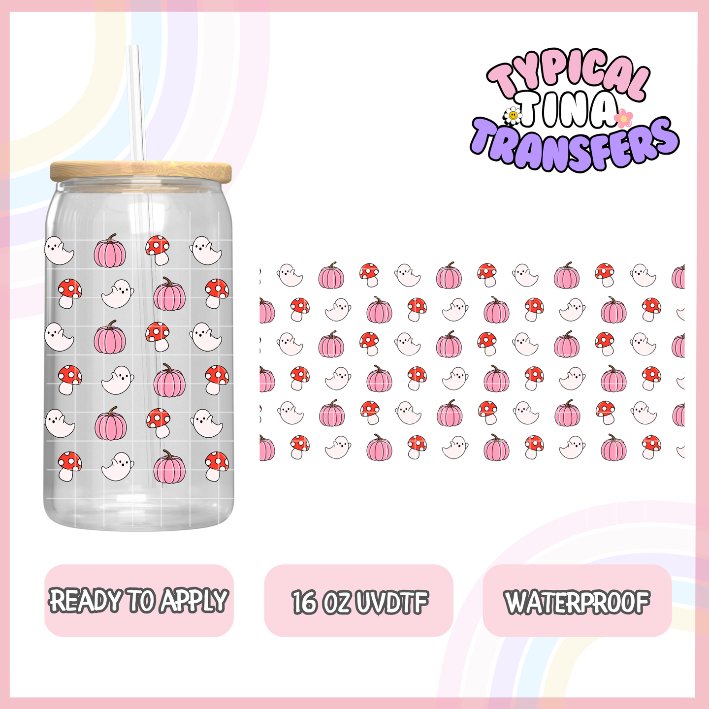 UVDTF #8303 | 16oz UVDTF Wrap | POD